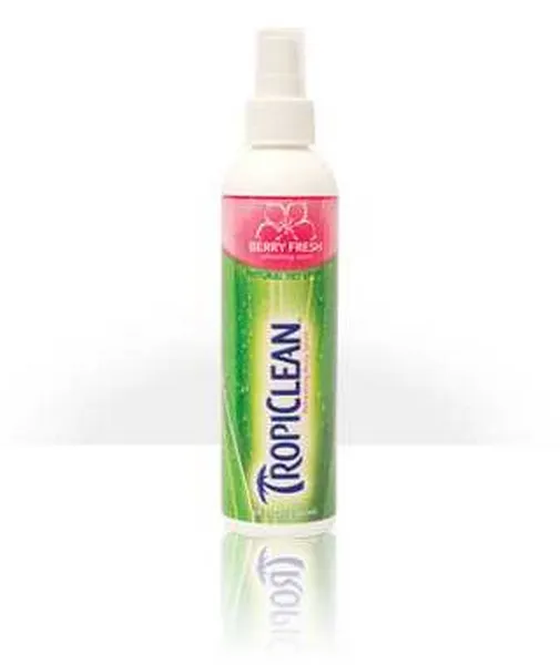 8 oz. Tropiclean Berry Breeze Deodorizing Pet Spray - Hygiene